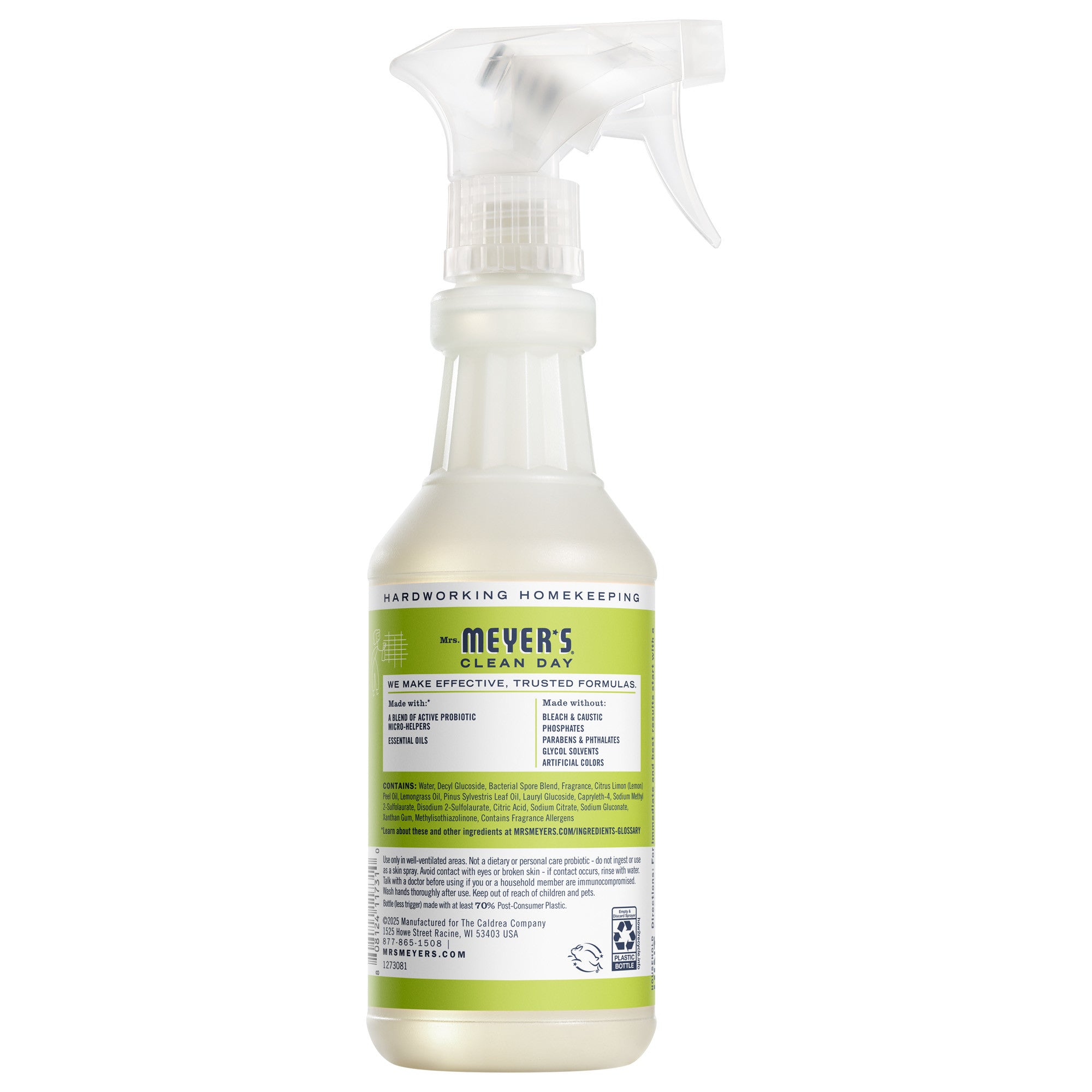 Lemon Verbena Probiotic Daily Shower Spray - View 2