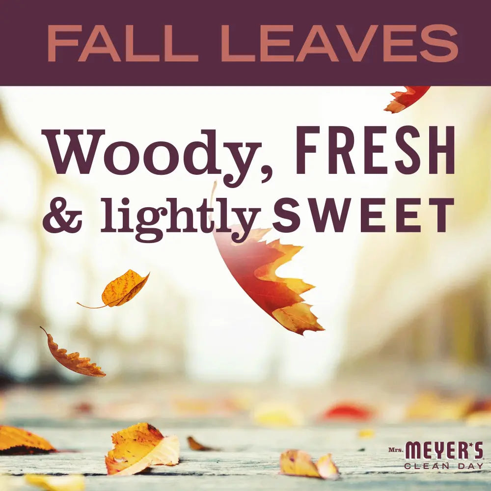 Fall Leaves Scented Soy Candle - View 3