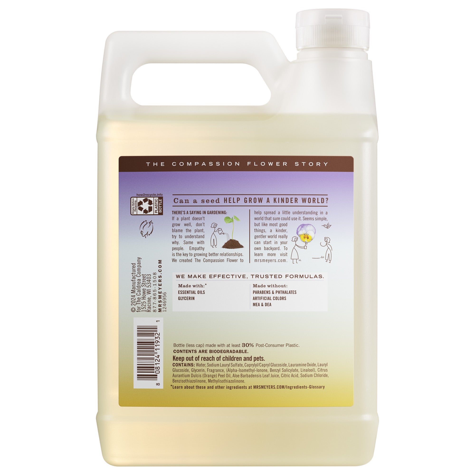 Compassion Flower Dish Soap Refill - View 2