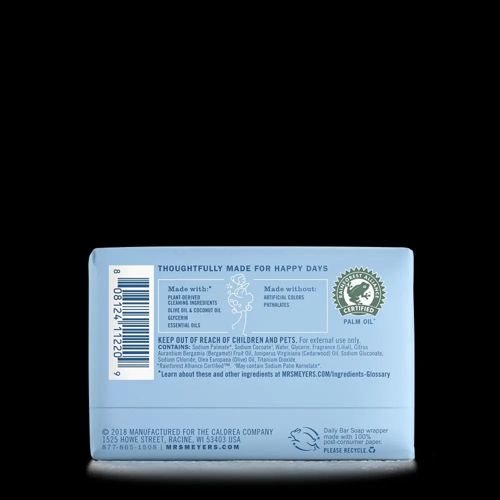 Rain Water Daily Bar Soap - View 2