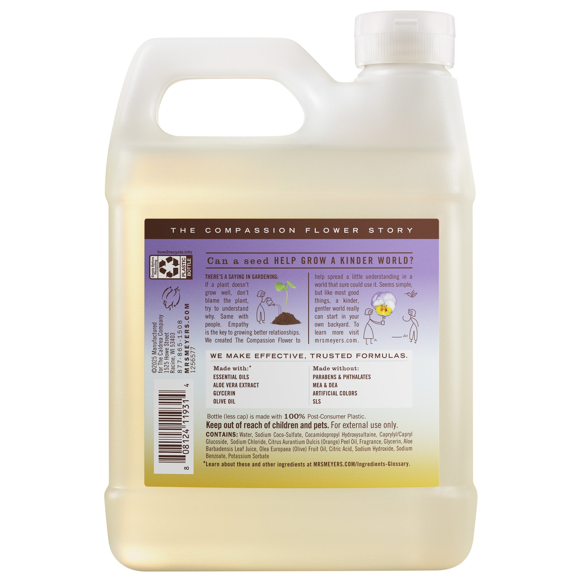 Compassion Flower Liquid Hand Soap Refill - View 2