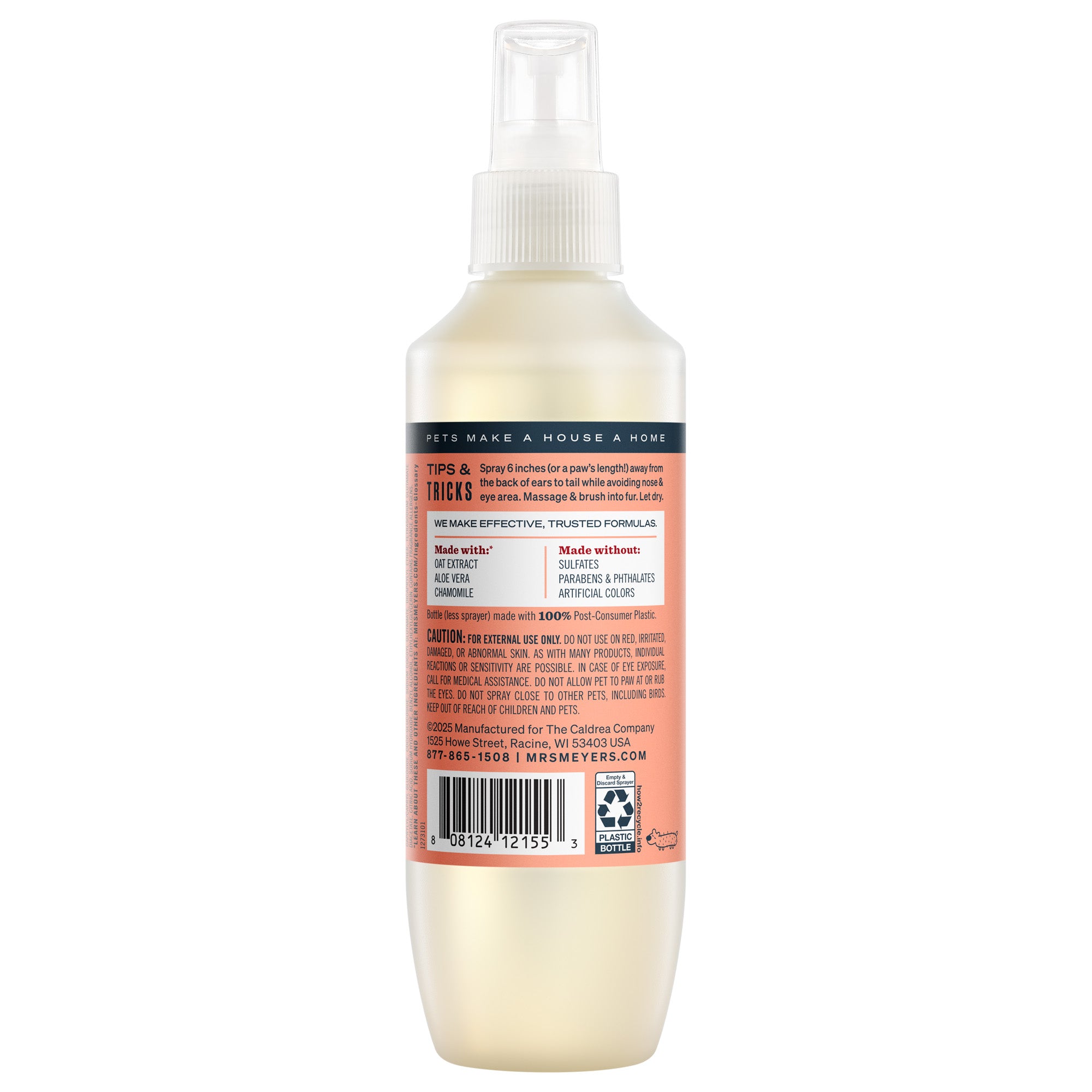 White Peach Dog Deodorizing Spritz - View 2
