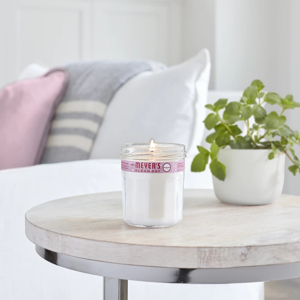 Peppermint Soy Candle Large - View 6