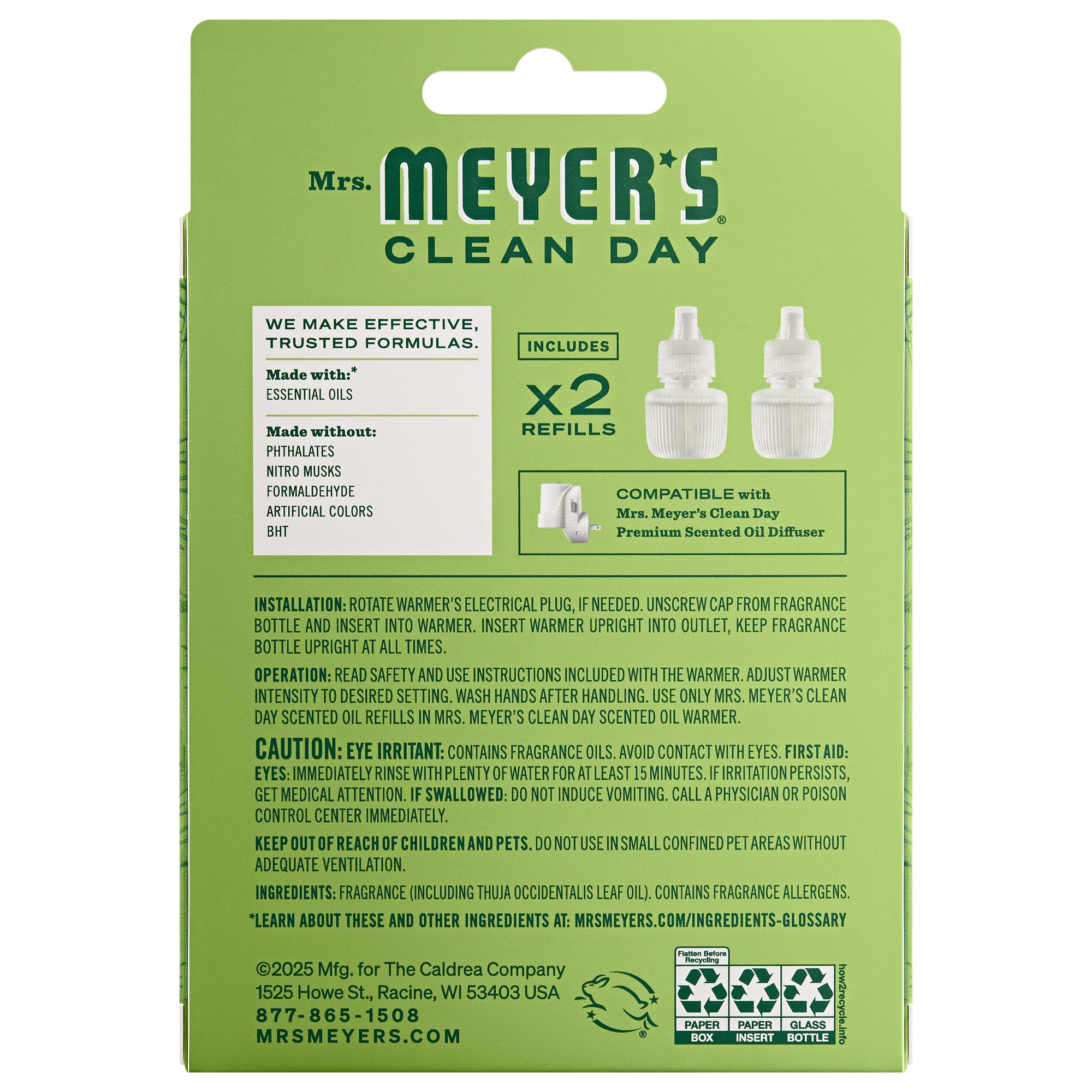 Iowa Pine Plug In Scented Oil Refill, 2-Pack - View 2