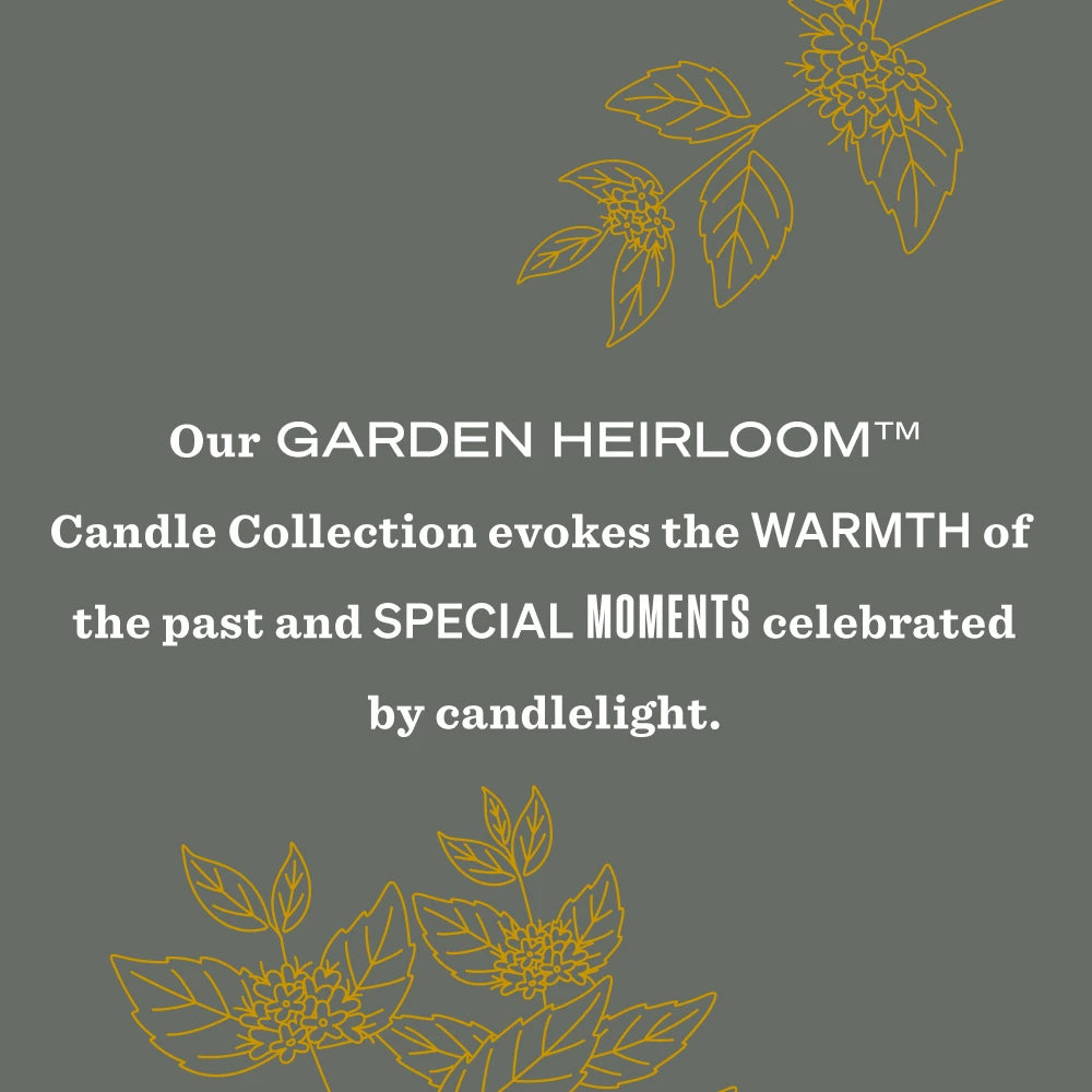Wild Mint Garden Heirloom Candle - View 4